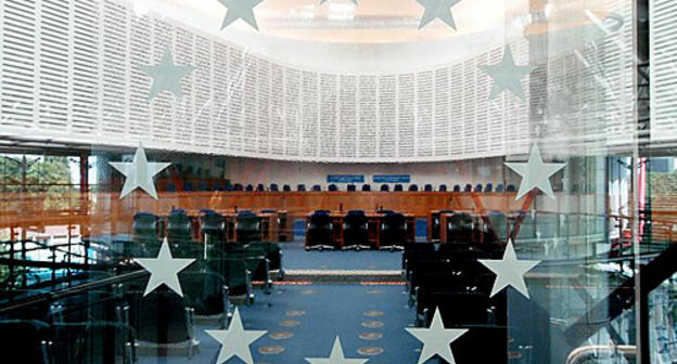 Inside the building of the European Court of Human Rights. Photo: © Council of Europe/www.flickr.com/photos/councilofeurope