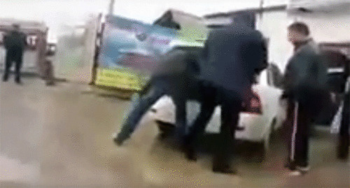 Special operation to detain militant Nariman Bashirov. Photo: screenshot of the video, https://www.youtube.com/watch?v=rvyvEVSaBmo