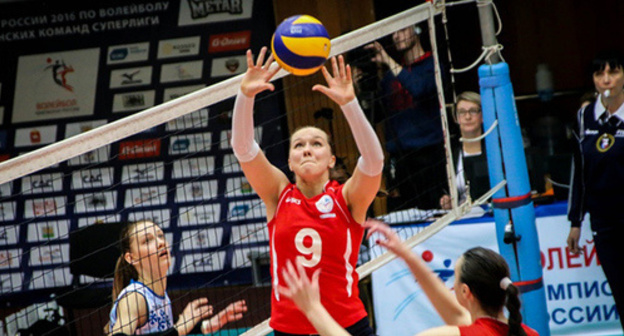 Women's volleyball players. Photo: http://www.volley.ru/albums/681/