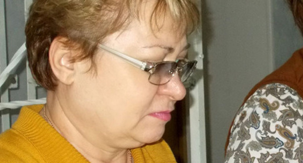 Ekaterina Lukyanenko. Photo by Yelena Grebenyuk for the "Caucasian Knot"