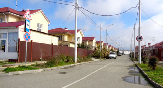 Cottages built near the Olympic Park in the Imereti Lowland. Photo by Svetlana Kravchenko for the "Caucasian Knot"