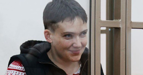 Nadezhda Savchenko. Photo: RFE/RL