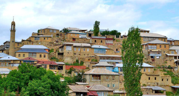 The village of Sogratl of the Gunib District of Dagestan. Photo: Shamil Amirov http://odnoselchane.ru/"