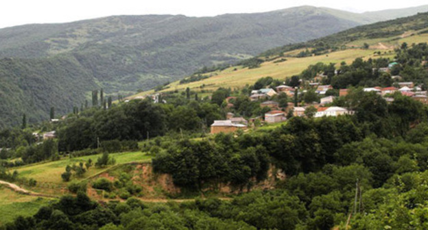 The village of Djuli of the Tabasaran District of Dagestan. Photo: Tazhutdin Ramazanov http://odnoselchane.ru/