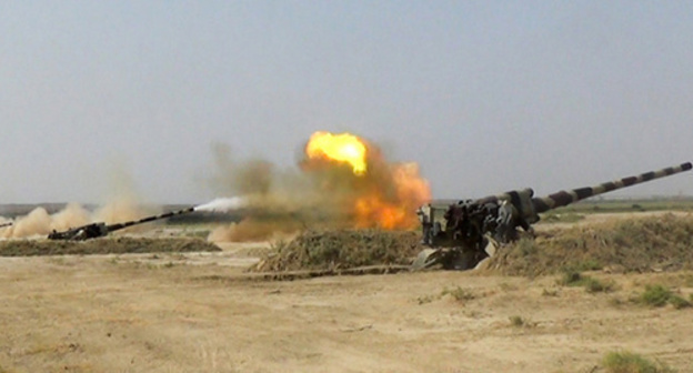 Combat posts of Azerbaijani Army. Photo: http://www.mod.gov.az/index2.php?content=news/2015/11_09_melumat_telim