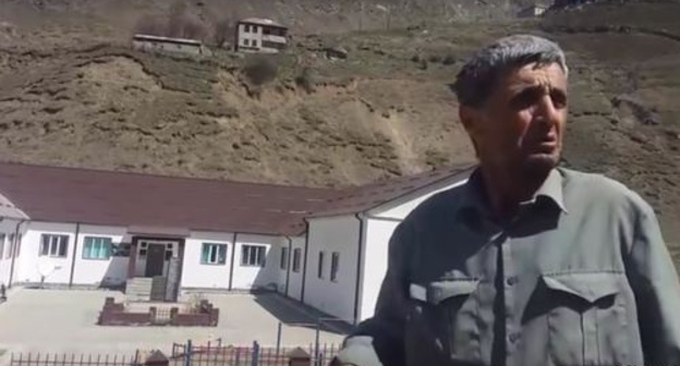 Ramazan Djalaldinov. Screenshot of his video appeal https://www.youtube.com/watch?v=T_oDJXutJJc