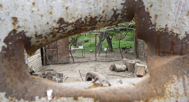 The consequences of the shelling of the village of Talysh. Nagorno-Karabakh, April 28, 2016. Photo by Alvard Grigoryan for the "Caucasian Knot"