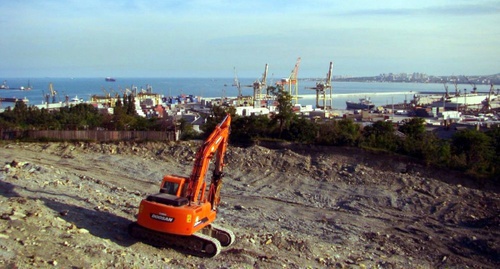 The territory where the construction works of a quarry are carried out in Novorossiysk. Photo: Ewnc.org
