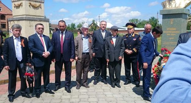 On May 9, monument to Joseph Stalin was opened in the village of Ozrek, Lesken District of Kabardino-Balkaria. Photo: KBR division of the Communist Party of the Russian Federation, http://www.kprf-kbr.ru/news/?page2