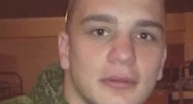 Ariskhan Movsarov. Screenshot of the video footage by ‘Grozny-TV’, Youtube.com