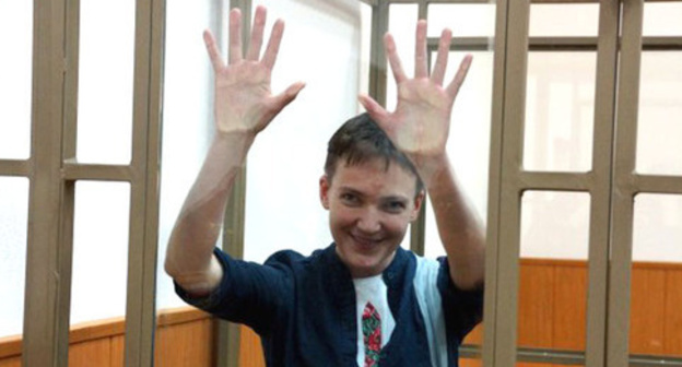 Nadezhda Savchenko. Photo: Anton Naumlyuk (RFE/RL)