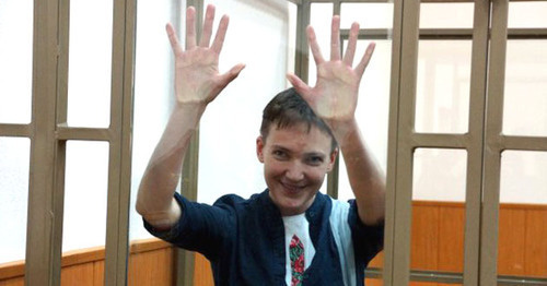 Nadezhda Savchenko. Photo: Anton Naumlyuk (RFE/RL)