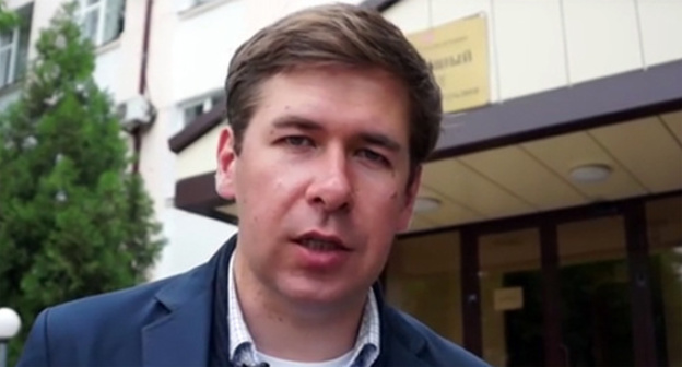 Advocate Ilya Novikov. Photo: screenshot of the video: http://www.svoboda.org/media/video/27755009.html