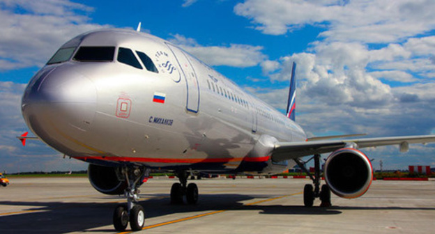 Aeroflot Airlines plane.  Photo http://www.aeroflot.ru/