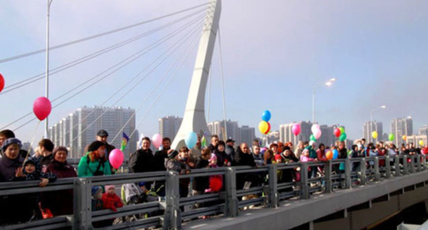 A bridge in Saint Petersburg supposed to be named after Akhmat Kadyrov. Photo gov.spb.ru