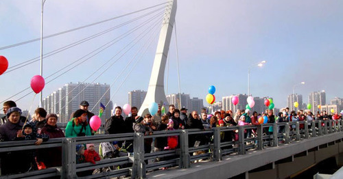 A bridge in Saint Petersburg supposed to be named after Akhmat Kadyrov. Photo gov.spb.ru