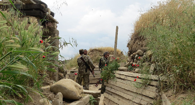 Military positions of the Nagorno-Karabakh. Photo by Alvard Grigoryan for the "Caucasian Knot"