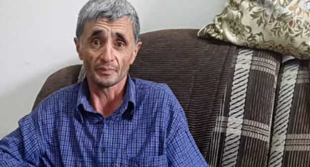 Ramazan Djalaldinov. Screenshot of a video by the user gazetachernovik https://www.youtube.com/watch?v=lIe7JKRLRXo