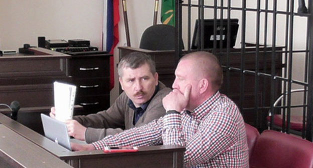 Valery Brinikh (to the left). Photo http://01portal.com/?p=1091