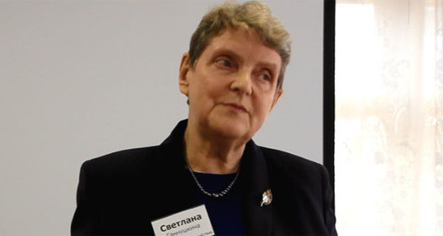 Svetlana Gannushkina. Photo by Akhmed Aldebirov for the "Caucasian Knot" Svetlana Gannushkina. Photo by Akhmed Aldebirov for the "Caucasian Knot"