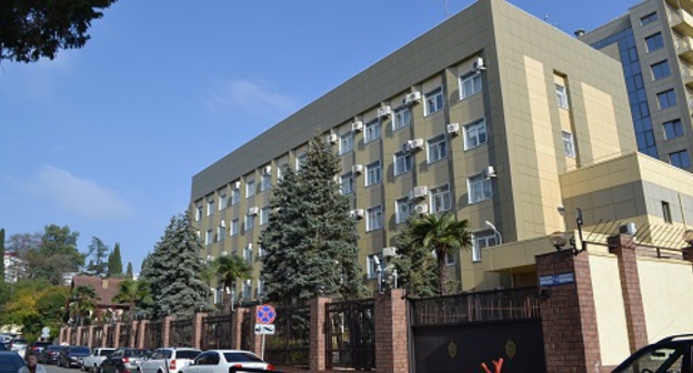 The building of the FSB department for the Krasnodar Territory in Sochi. Photo by Svetlana Kravchenko for the "Caucasian Knot"