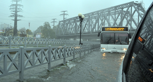 Flooding in Sochi. Photo by Svetlana Kravchenko for the ‘Caucasian Knot’. 