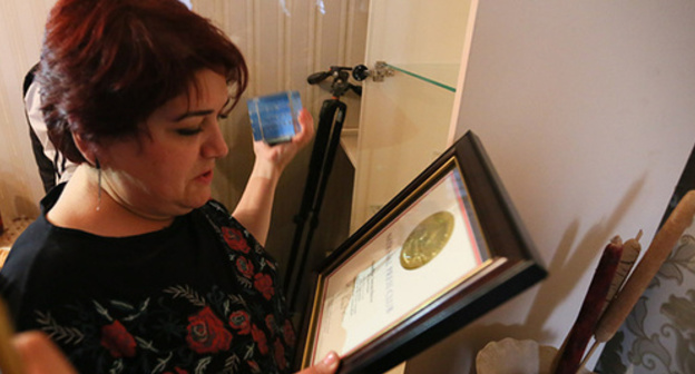 Khadija Ismayilova. Photo by Aziz Karimov for the ‘Caucasian Knot’. 