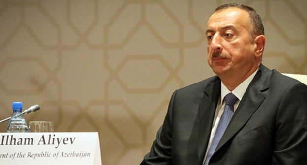 Ilham Aliev. Photo by Aziz Karimov for the ‘Caucasian Knot’. 