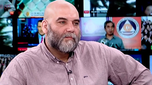 Orkhan Djemal, the "Rain" special correspondent. Photo: http://linkis.com/M63e2