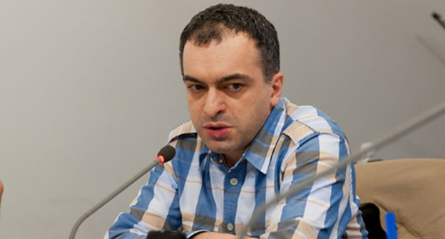 Tornike Sharashenidze, an expert of the "International Centre for Geopolitical Studies". Photo: http://sputnik-georgia.ru/georgia/20141225/217242286.html
