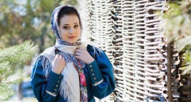 Maria Doronina, director of the "Cossack ethnic and cultural complex 'Heritage'. Photo is provided to the ‘Caucasian Knot’ by Maria Doronina. 