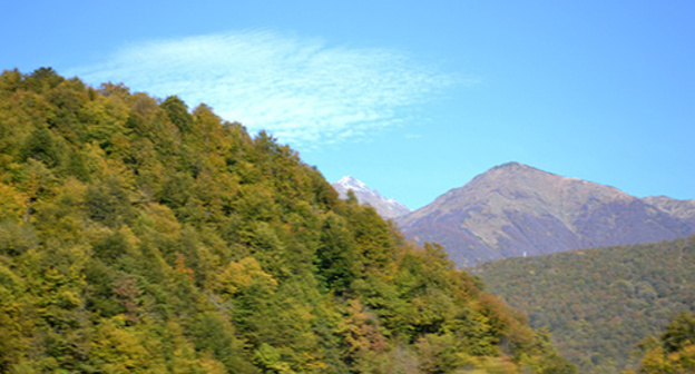 Mountains, Krasnodar Territory. Photo by Svetlana Kravchenko for the ‘Caucasian Knot’. 