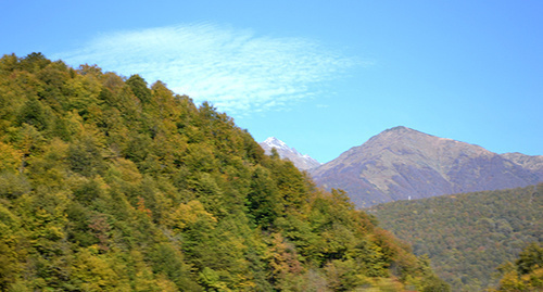 Mountains, Krasnodar Territory. Photo by Svetlana Kravchenko for the ‘Caucasian Knot’. 