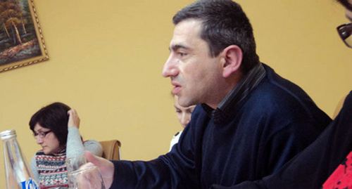David Karabekyan, a social analyst, professor of Artsakh State University. Photo: Albert Voskanyan, http://https.kavkaz-uzel.ru/blogs/929/posts/6149