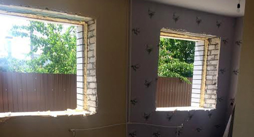 Demolition of an apartment building in Volgograd. Photo by Tatyana Filimonova for the "Caucasian Knot"