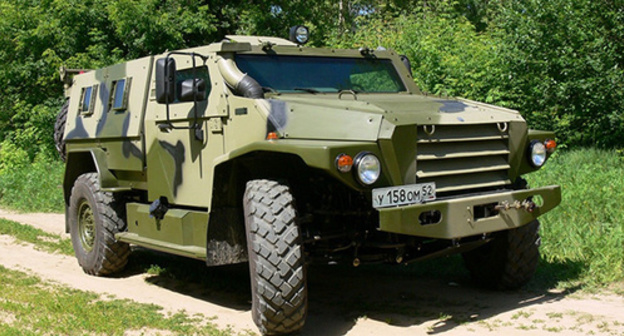 The Tiger armoured vehicle. Photo: http://suvcar.ru/gaz-2330-tigr-2005-foto/