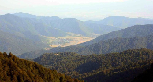 A view of the Pankisi Gorge. Photo: Travelgeorgia.ru