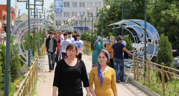 Chechen residents. Photo by Magomed Magomedov for the "Caucasian Knot"