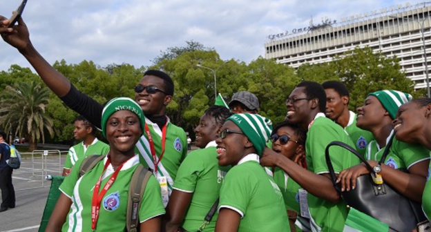 The Parade of Nations in Sochi. July 12, 2016. Photo by Svetlana Kravchenko for the "Caucasian Knot"