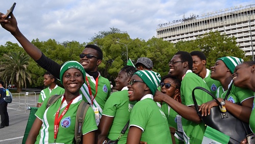 The Parade of Nations in Sochi. July 12, 2016. Photo by Svetlana Kravchenko for the "Caucasian Knot"