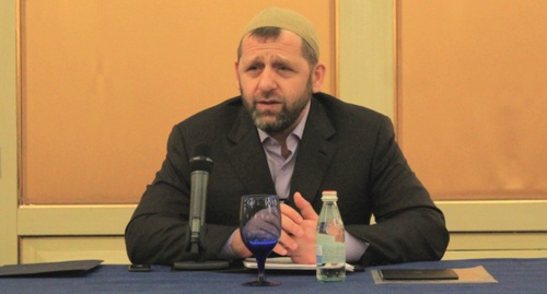 Khamzat Chumakov. Photo from the page of the Imam supporters on Vkontakte, vk.com/hamzatch