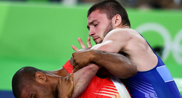 Olympic Games 2016 in Rio de Janeiro: Davit Chakvetadze (Russia) and Jan Beleniuk (Ukraine). Sputnik/Alexander Wilf Olympic Games 2016 in Rio de Janeiro: Davit Chakvetadze (Russia) and Jan Beleniuk (Ukraine). Sputnik/Alexander Wilf