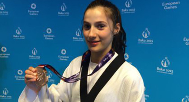 Patimat Abakarova. Photo: http://www.azerisport.com/taekvondo/20160323121425392.html Patimat Abakarova. Photo: http://www.azerisport.com/taekvondo/20160323121425392.html