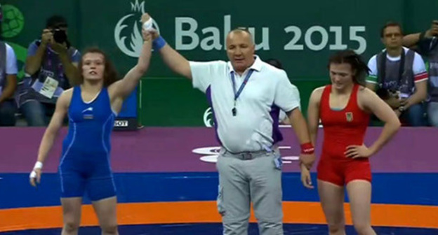 Natalya Sinishin (left). Photo: http://minval.az/news/85325 Natalya Sinishin (left). Photo: http://minval.az/news/85325