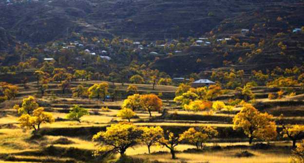 The village of Goor-Khindakh of the Shamil District of Dagestan. Photo: Magomed Shapiev http://odnoselchane.ru/