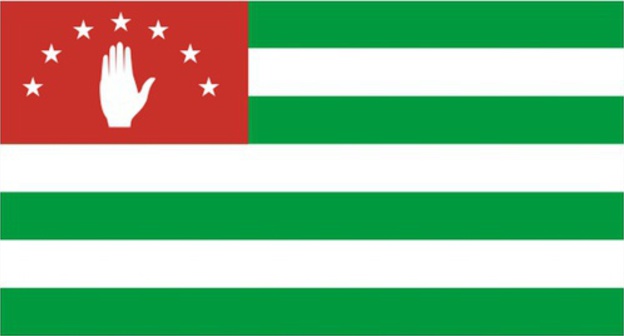 The flag of Abkhazia. Photo: Wikimedia.org