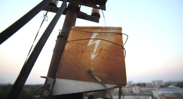 An electric pole. Photo: Yury Grechko / Yugopolis