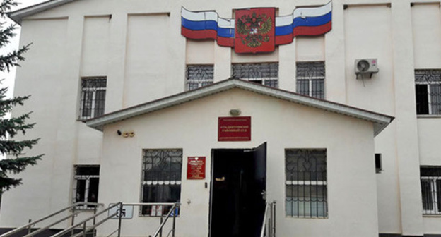 The building of the Ust-Djeguta District Court. KChR. Photo by Asya Kapaeva for the "Caucasian Knot" The building of the Ust-Djeguta District Court. KChR. Photo by Asya Kapaeva for the "Caucasian Knot"