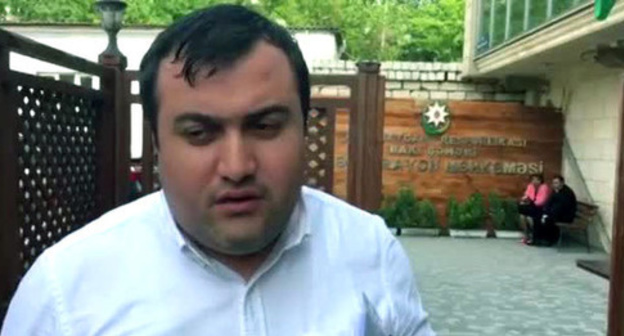 Advocate Elchin Sadygov. Photo: RFE/RL Advocate Elchin Sadygov. Photo: RFE/RL