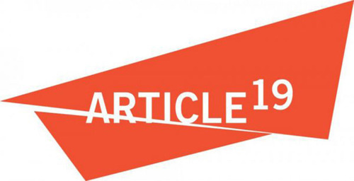 ARTICLE 19 logo. Photo: http://www.humanrightscareers.com/5-excellent-job-vacancies-to-advance-freedom-of-media-and-expression/